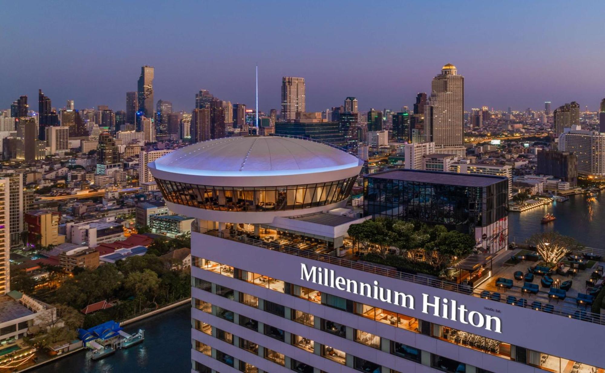 โรงแรม โรงแรมมิลเลนเนียม ฮิลตัน กรุงเทพ 5*